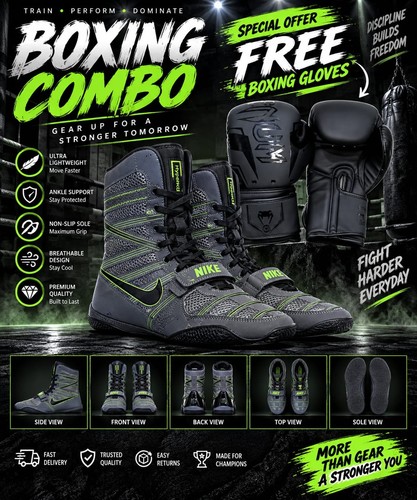 Nike hyper boxing boots - hyper, for