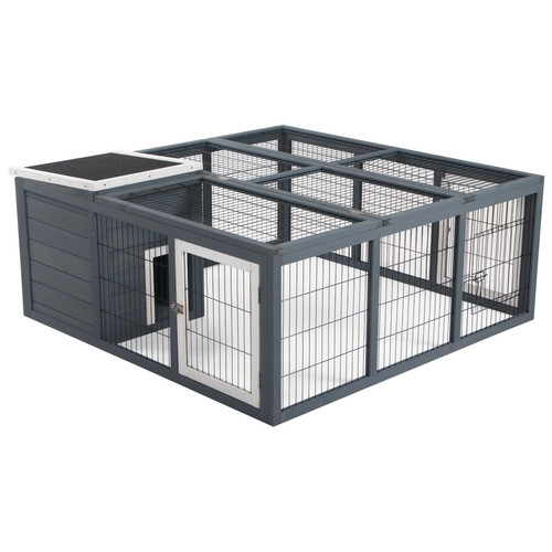 Rabbit run small animal hutch - rabbit,
