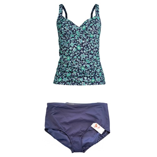 Women floral tankini - floral,