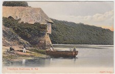 Cornwall; Tregothnan Boathouse, River Fal PPC, 1905 PMK, To C Scott, Tintagel