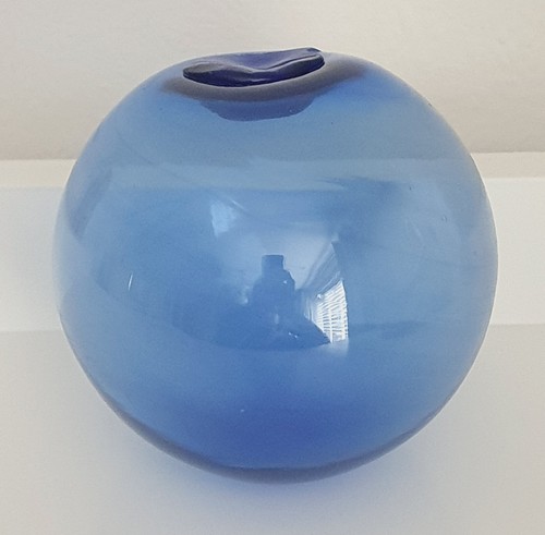 Fab large antique streaky blue - large,