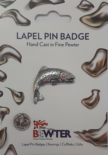 Trout fish fishing lapel - trout,