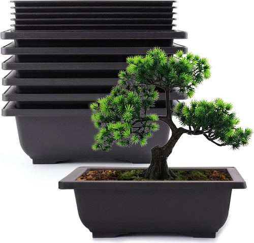 Pack inch plastic bonsai - 9,