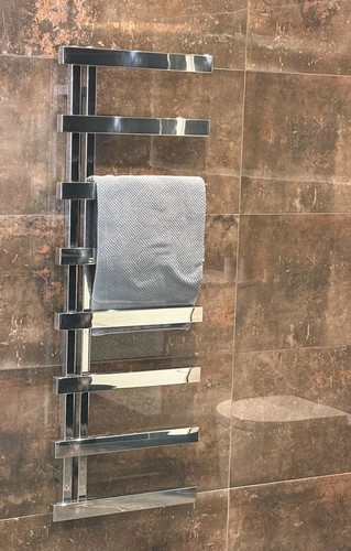 Bisque alban towel rail - bisque,
