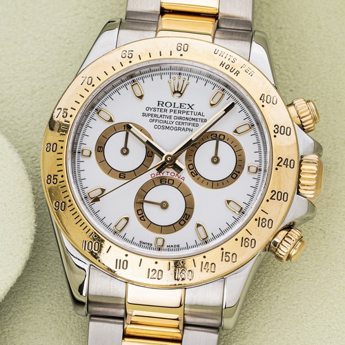 Rolex daytona steel 18k - rolex,