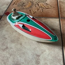 MFZ Toy Boat W Germany Tin