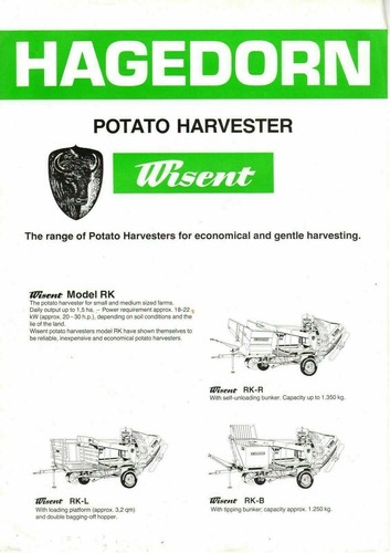 Hagedorn wisent potato - hagedorn,