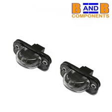 NUMBER PLATE LAMP LICENSE