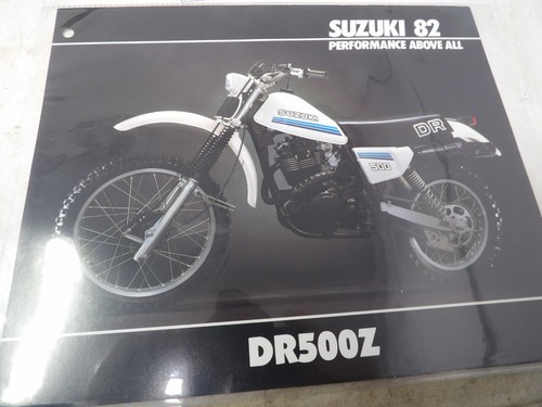 Original 1982 suzuki dr500z - original,