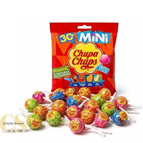 Chupa chups mini lollipops - mini, 30