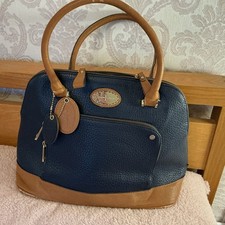 Jasper Conran Navy and Tan