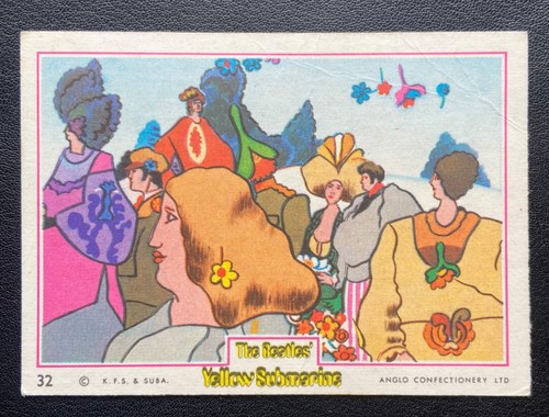 1968 beatles yellow submarine - beatles,