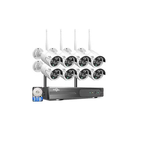 Hiseeu 8ch 3mp - 3mp, nvr