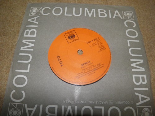 Toto africa vinyl 45rpm - africa, co
