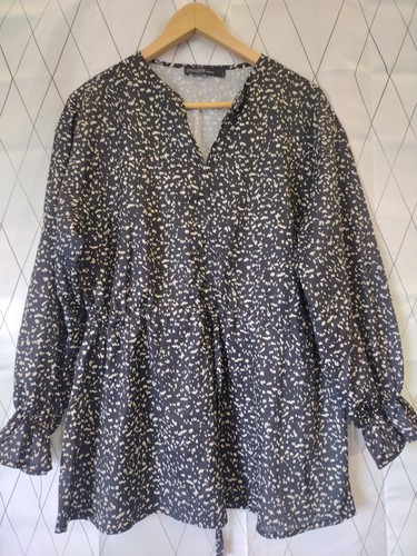 Zanzea long sleeved patterned - long,