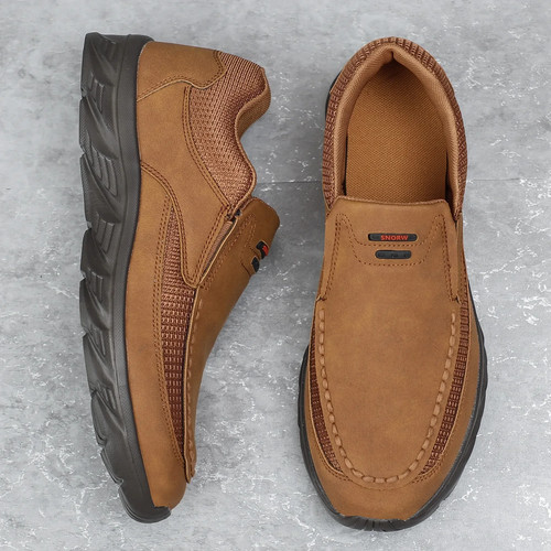 Men leather casual shoes - men,