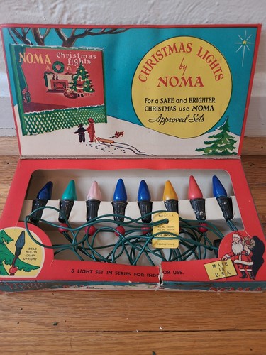 Vintage noma christmas light - noma,