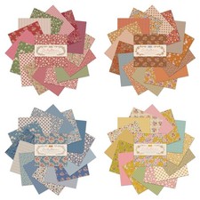 Tilda Creating Memories Charm Pack 32Pcs 12.5x12.5cm Spring Summer Autumn Winter