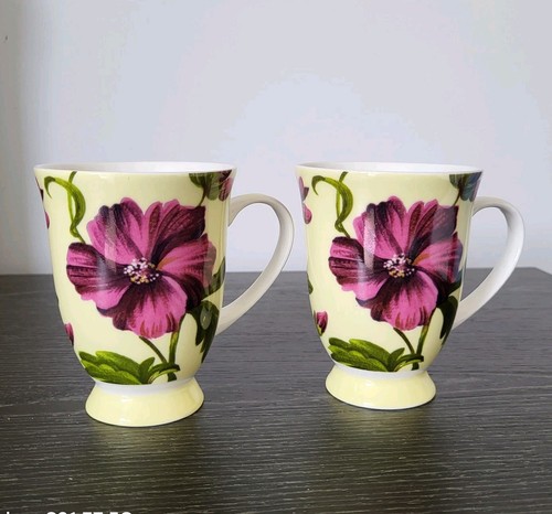 Guildcrest floral mugs - ,