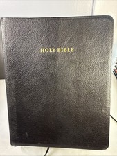 Holy Bible - King James Version Wide Margin Cambridge French Morocco Leather 