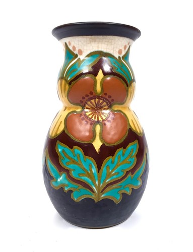 Antique gouda pottery jug - antique, /