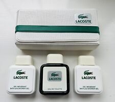MEGA RARE VNTAGE LACOSTE TRAVEL SET.  UNUSED 1986