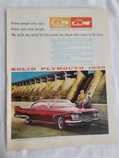 1960 VTG Orig Magazine Ad