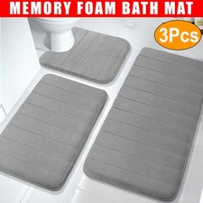 MEMORY FOAM BATH MAT PEDESTAL