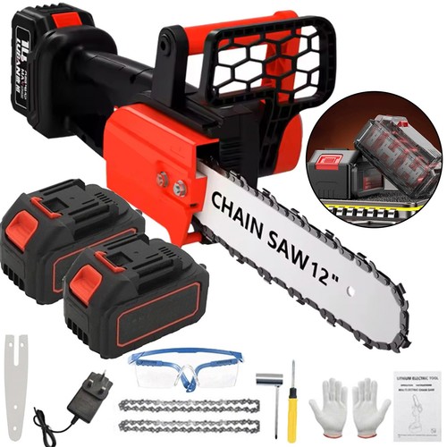 Electric cordless chainsaw - 12",