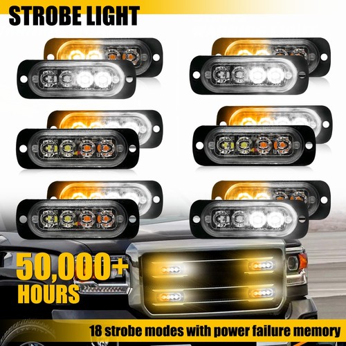 12x led strobe light - 4, car