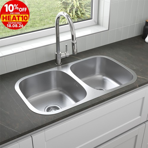 Inset kitchen sink - kitchen,