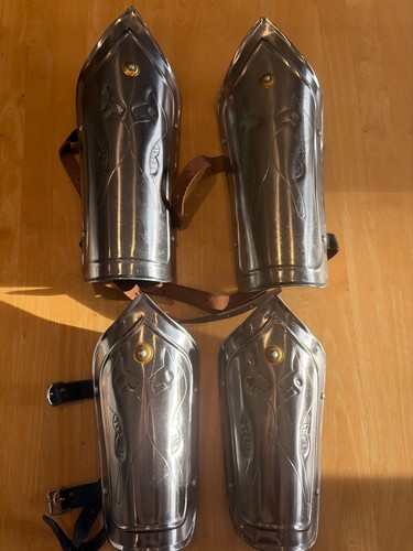 Medieval arm guards and leg - arm,