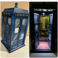 Dr Who War Tardis  with the war drs console image, unique  Tardis.