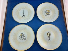 French Glass Side Plates