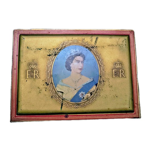Vintage coronation tin - vintage,