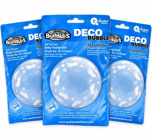 Qualatex baby footprints - 24”,