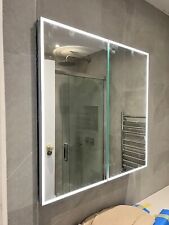led illuminated bathroom mirror cabinet