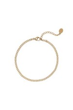 18ct gold plated chain - gold-plated,