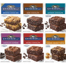 Ghirardelli | Brownie Mixes | Double Chocolate, Caramel, Supreme, Ultimate Mix