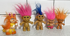 4 VINTAGE RUSS TROLLS & RARE