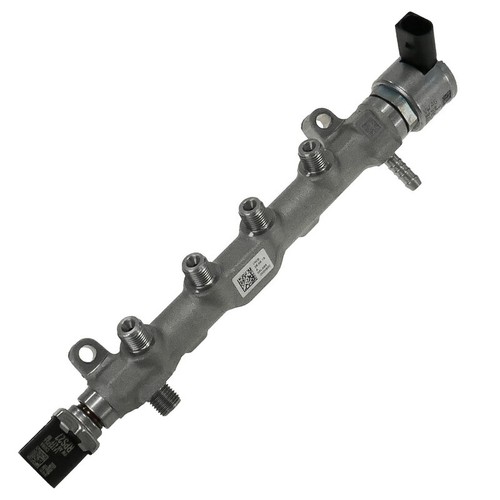 Rail pipe with sensors for - with,