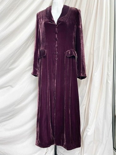 Vintage 90s 00s - purple, silk