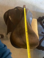 17’ ideal half suade saddle