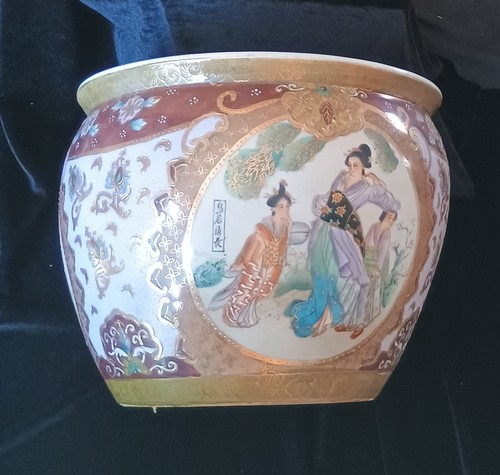 Large plant pot oriental - pot,