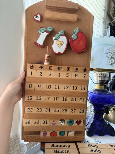 Vintage perpetual wooden - vintage,