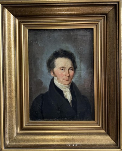 Antique oil painting french - painting,