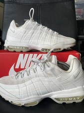 Nike Air Max 95 Ultra White Wolf Grey Mens Size UK 10 Trainers FJ4216-100