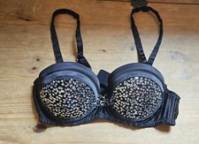 Ultimo Black Sequin Cup Bra