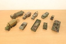 Vintage HO Military Vehicles Bundle Recovery Trucks Covered Minitanks DBGM ROCO