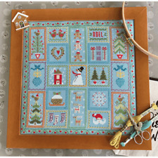 Historical Sampler Company - Snowman Sampler Counted Cross Stitch Kit
